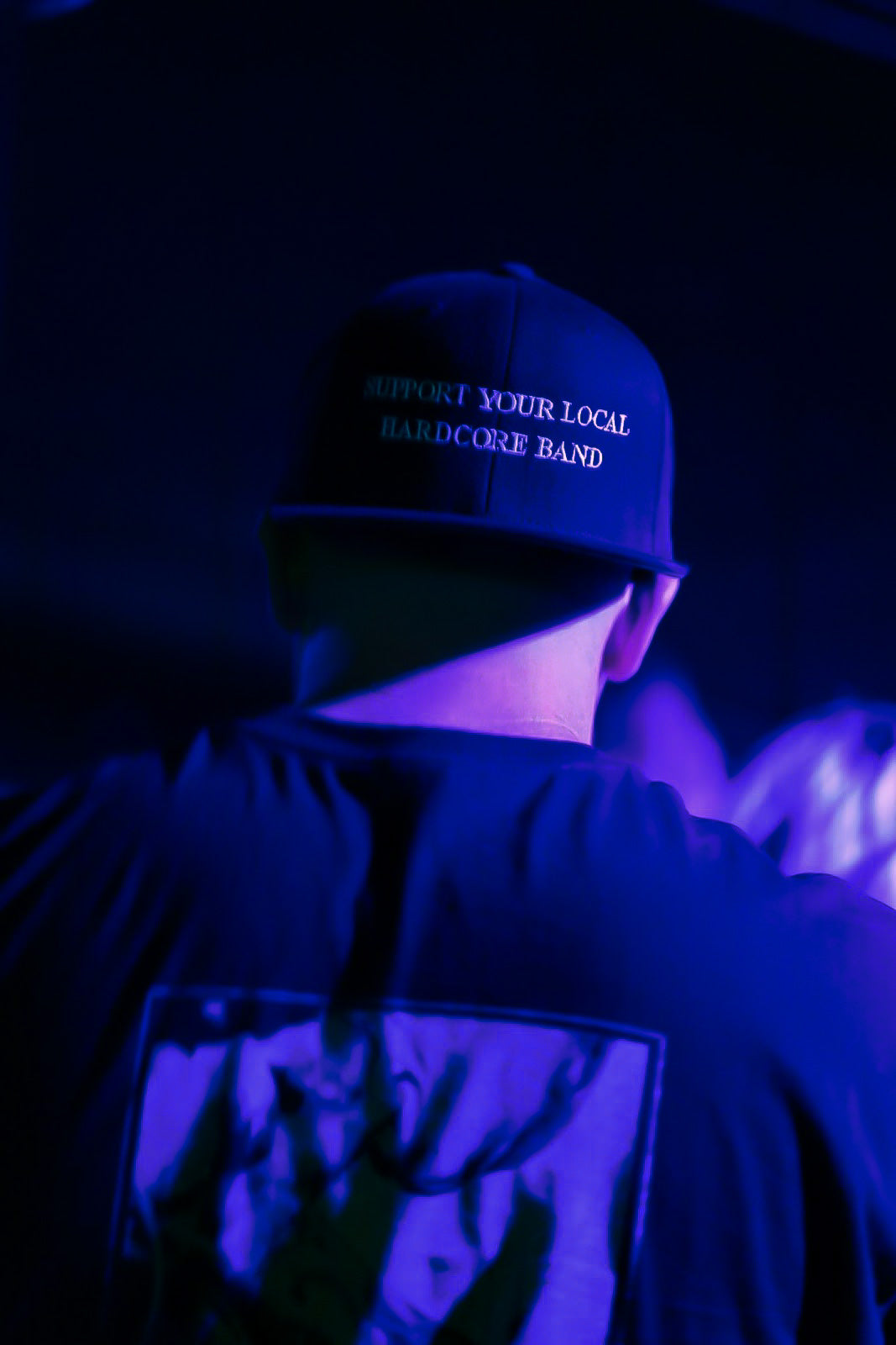 Support Your Local Hardcore Band — Snapback Hat