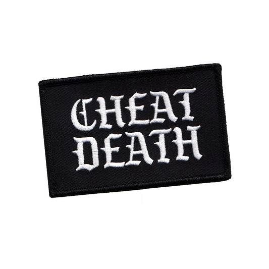 Cheat Death — Embroidered Patch