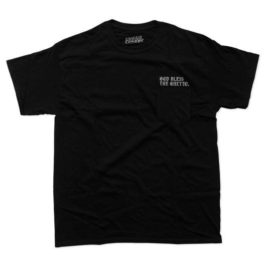 God Bless The Ghetto — Pocket T-Shirt