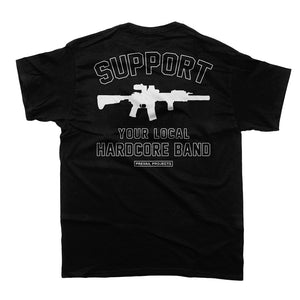 Support Your Local Hardcore Band Short-Sleeve T-Shirt