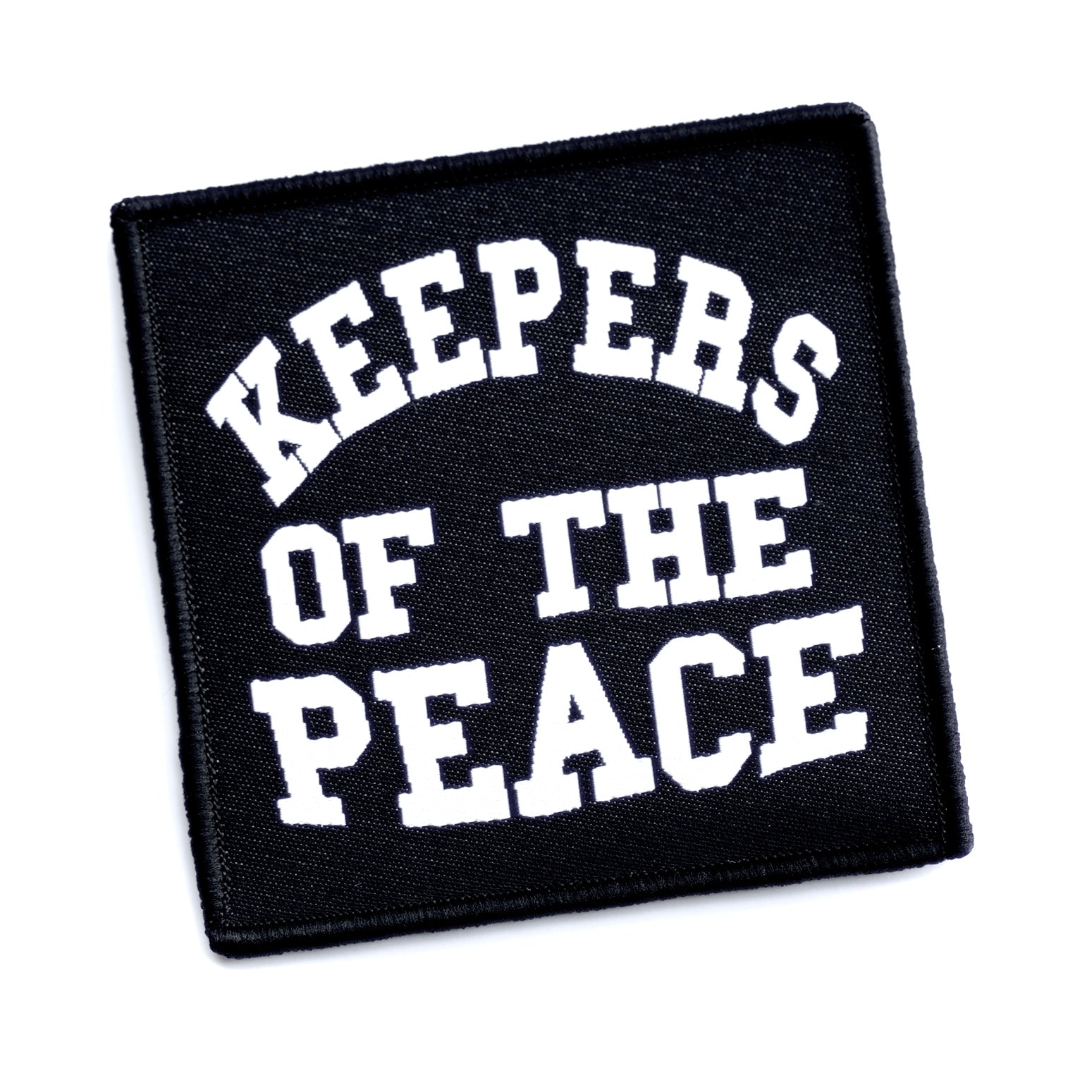 Keepers of the Peace — Woven Patch