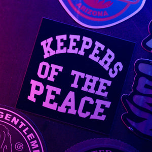 Keepers of the Peace — Sticker
